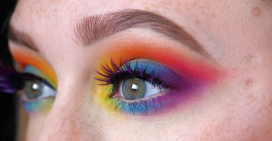 rainbow eyeshadow